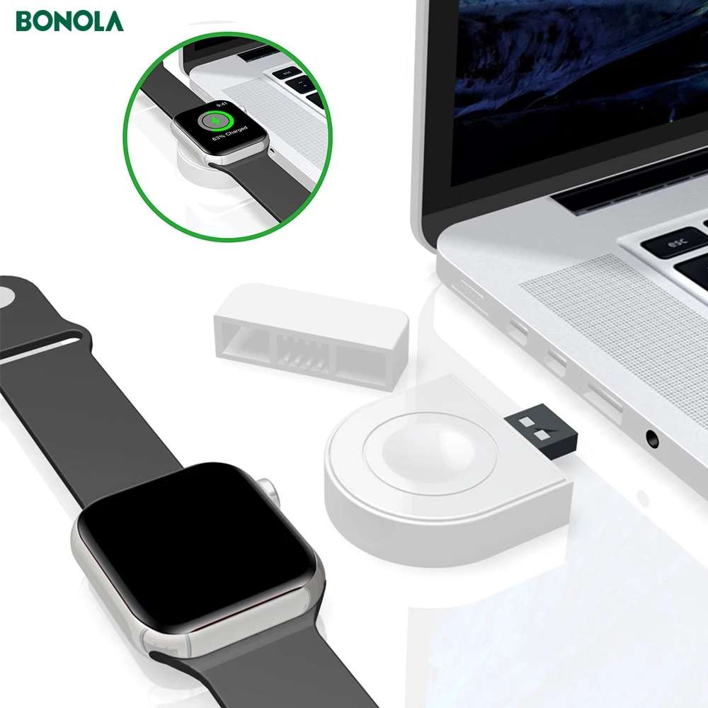 3 in 1 Modular Wireless Charger for iPhone 12/Airpods/Apple Watch - White