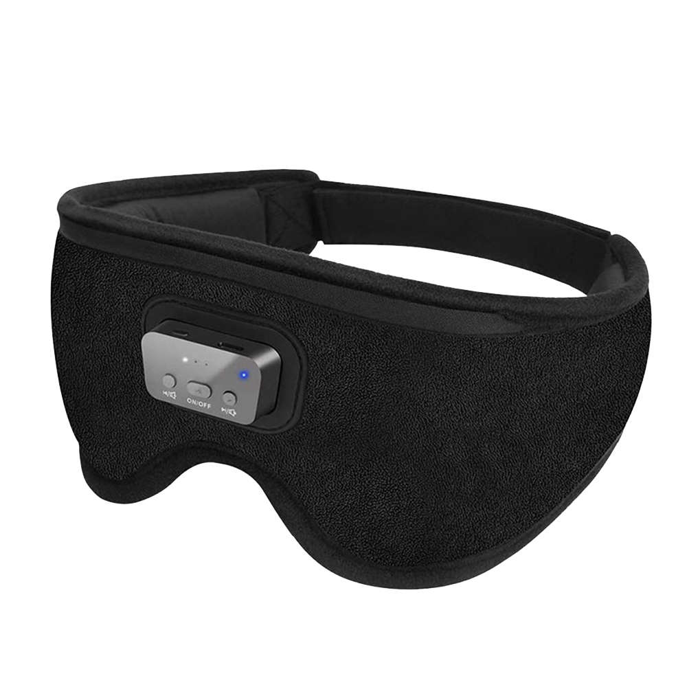 Travel 3D Sleep Headphones Eye Mask with 20 Soothing White Noise Sound