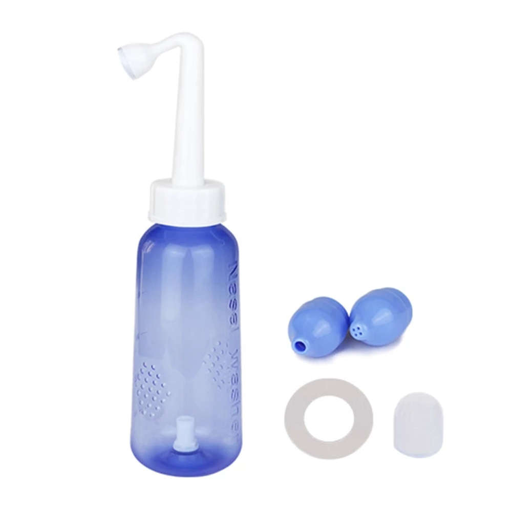 Nose Wash System for Sinus Allergies Relief and Nasal Pressure - Neti Pot