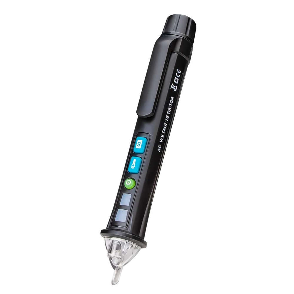 Multi-Function 12V-1000V Pen Style Non-Contact AC Voltage Detector