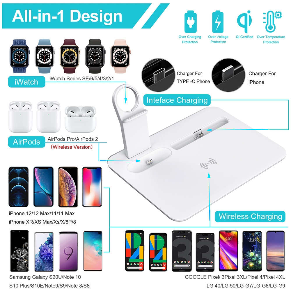 All in 1 Wireless Charger
