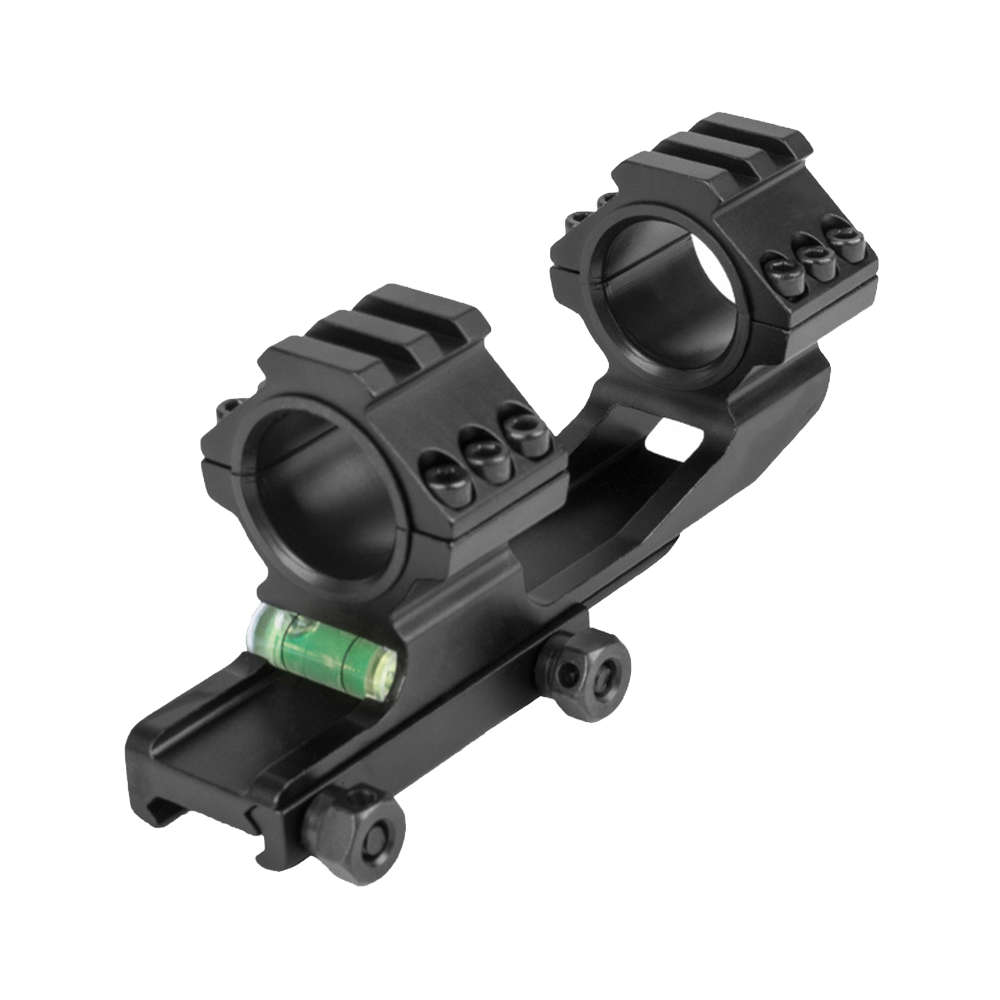 Tactical Adjustable Picatinny Rail Scope Mounts with Bubble Level