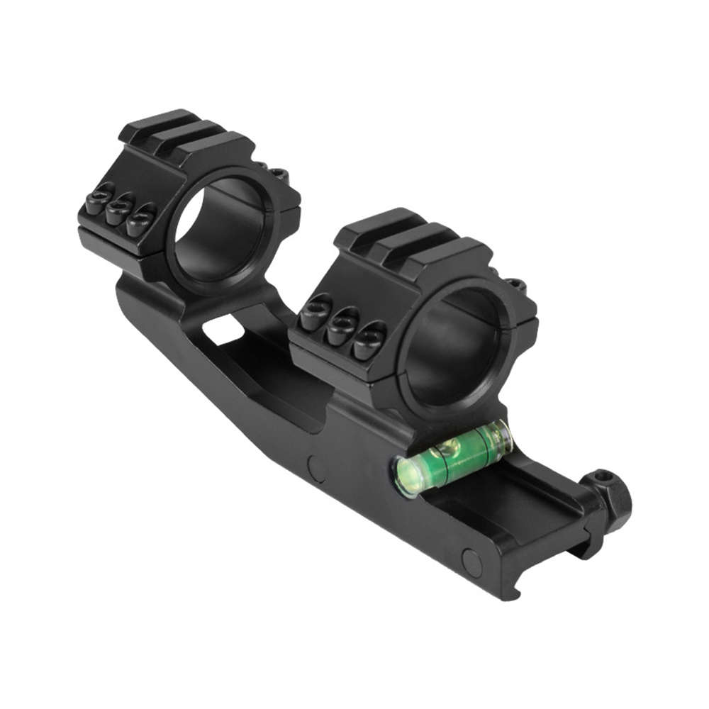 Tactical Adjustable Picatinny Rail Scope Mounts with Bubble Level
