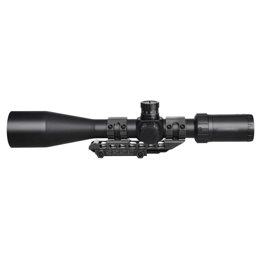 Tactical 25.4/30mm Adjustable Picatinny Rail Scope Mounts with Bubble Level