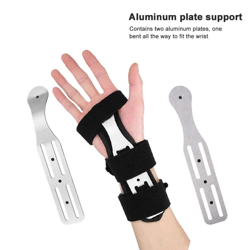 Adjustable Wrist Brace Support for Carpal Injuries (Size:L) - Right Hand