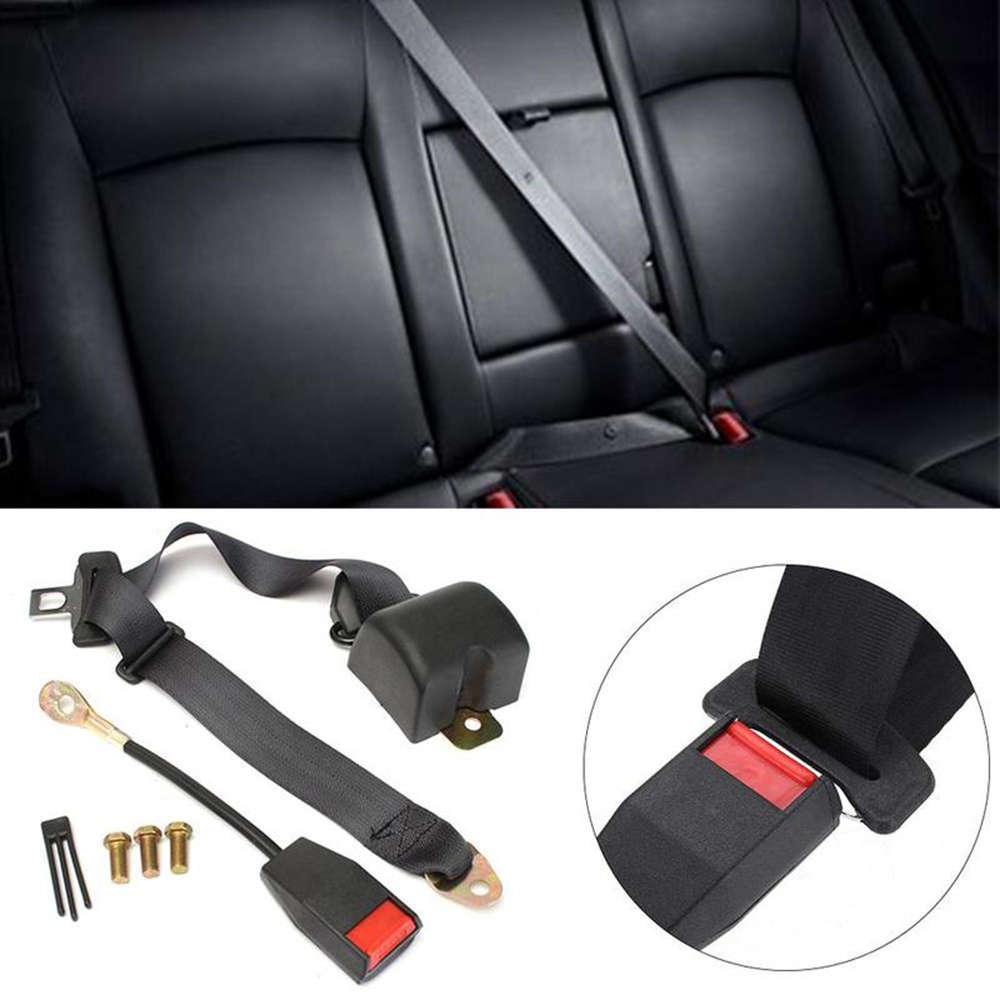 Universal 3 Point Retractable Car Automatic Seat Lap Belt Clip Extender