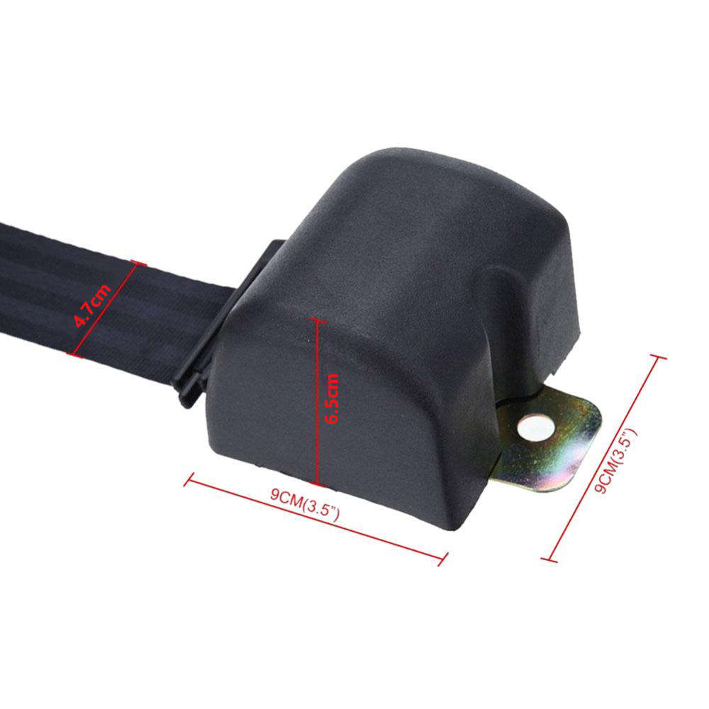 Universal 3 Point Retractable Car Automatic Seat Lap Belt Clip Extender