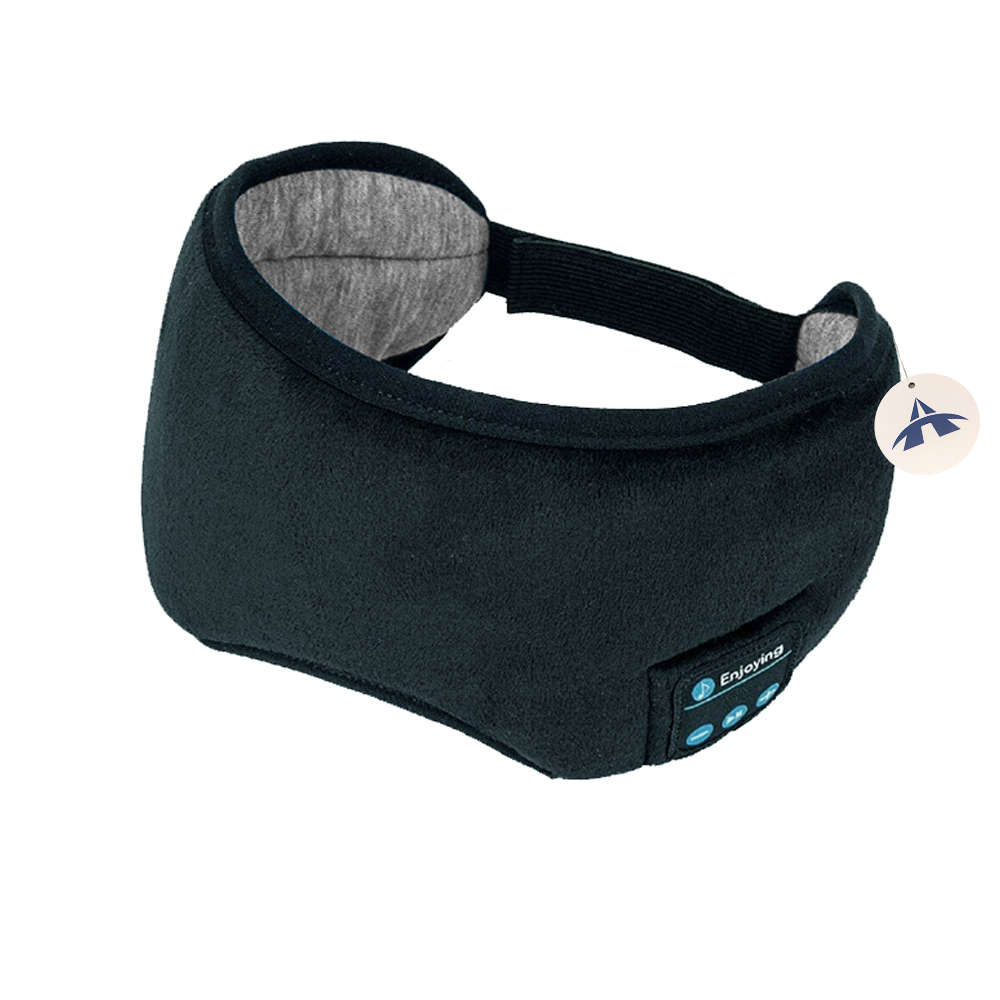 2 in 1 Adjustable Soft Cotton Bluetooth Headphone Sleep Music Eyemask