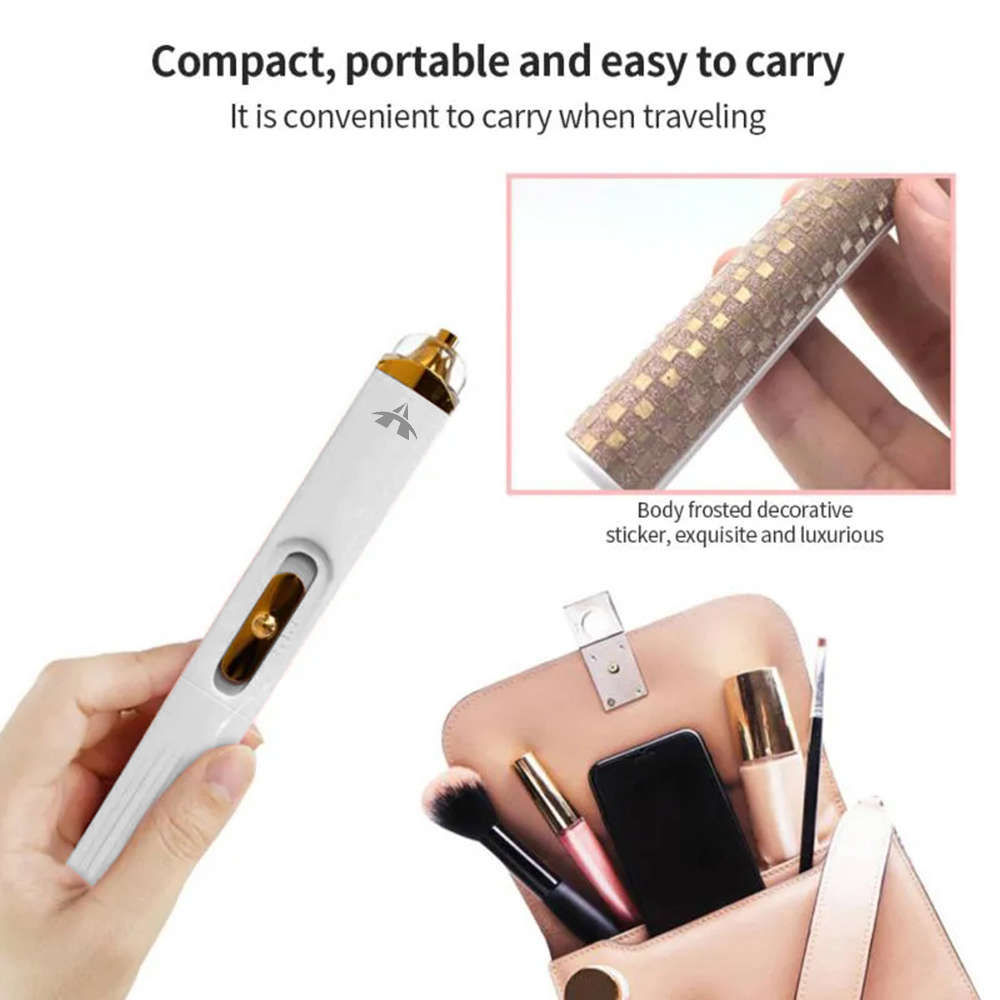 Portable 5 In 1 Pen Shape Electric Nail Polisher Manicure Drill Kit