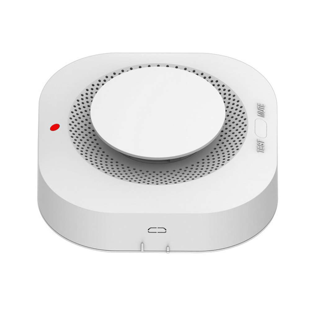 Portable 433MHz Wireless Fire Smoke Detector For Home Kitchen Security