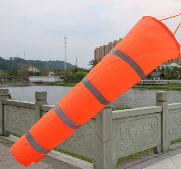 Airport Measurement Wind Sock Bag with Reflective Belt