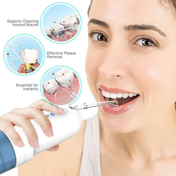 Portable and Rechargeable Electric Cordless Oral Irrigator