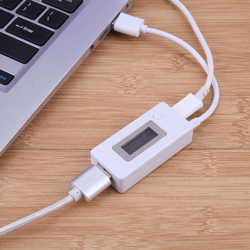 LCD Micro USB Charger Voltage Current Meter Tester