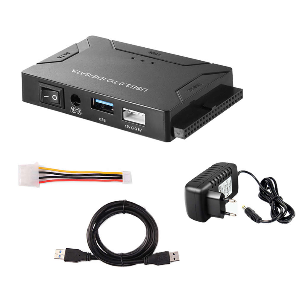 USB 3.0 to SATA SSD HDD Hard Drive Data Converter& Adapter
