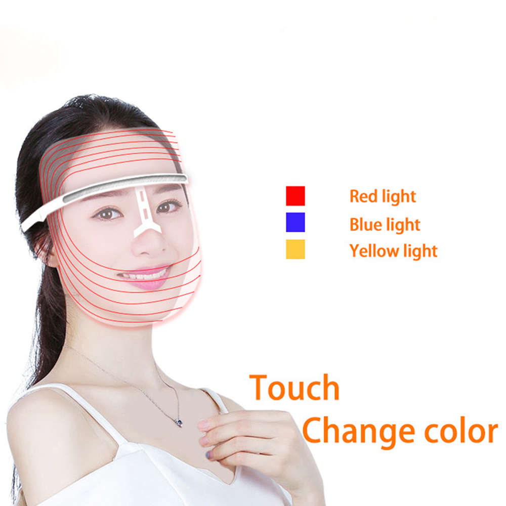 LED Light Photon Face Mask for Skin Rejuvenation Therapy Wrinkle