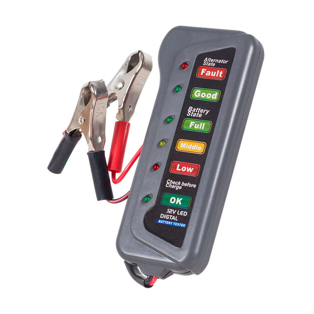 12V Auto Car Digital Battery Alternator Tester