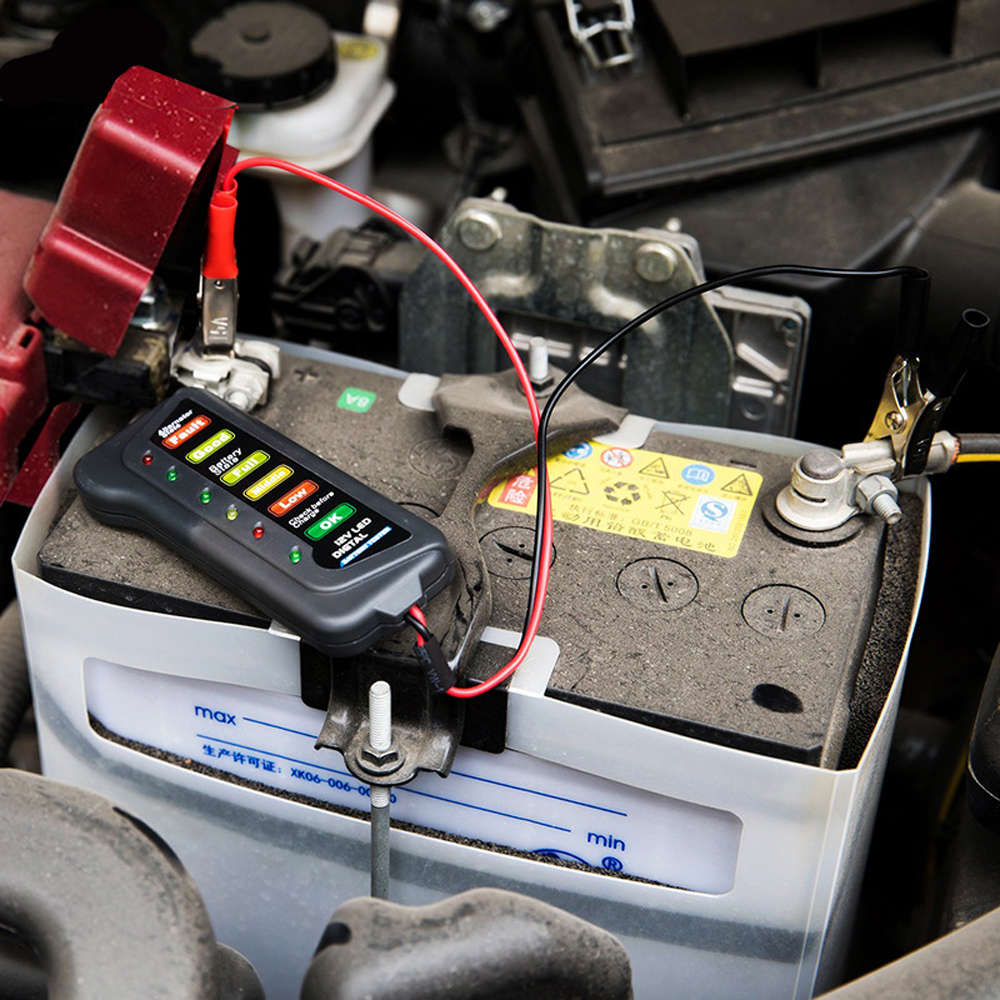 12V Auto Car Digital Battery Alternator Tester