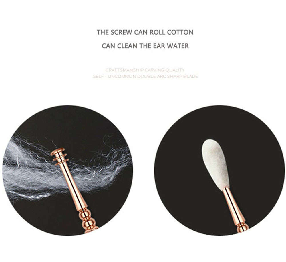 LED Light Earpick Cleaner Set Ear Care Tool