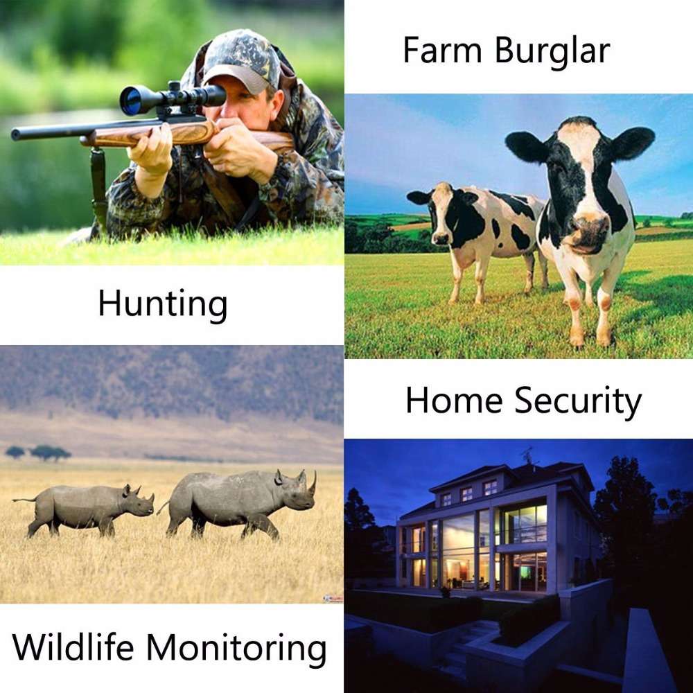 12MP 1080P HD Mini Size Wildlife IR Trail Night Vision Hunting Camera