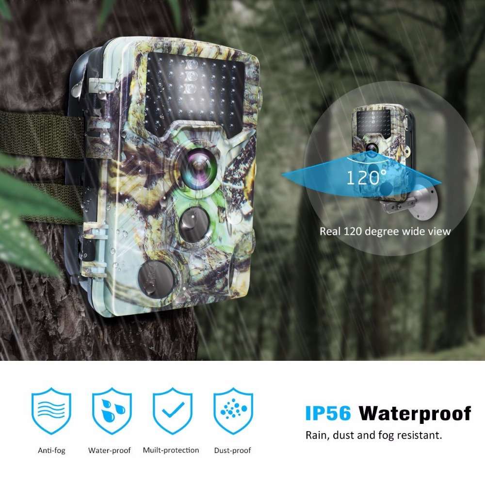 16MP HD 1080P Wildlife IR Trail Night Vision Hunting Camera-Camouflage