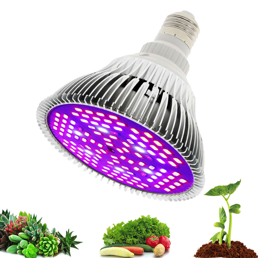 Full Spectrum 50W Led Grow Light Bulb for Indoor Plants