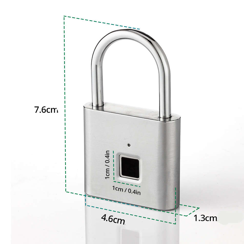 USB Rechargeable Smart Keyless Fingerprint Electric Lock