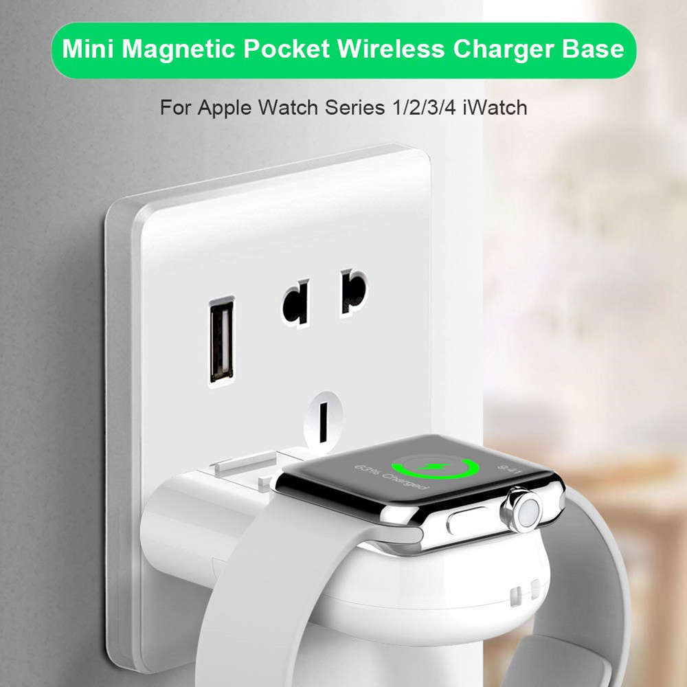 Portable USB Wireless Magnetic Charger For Apple Watch