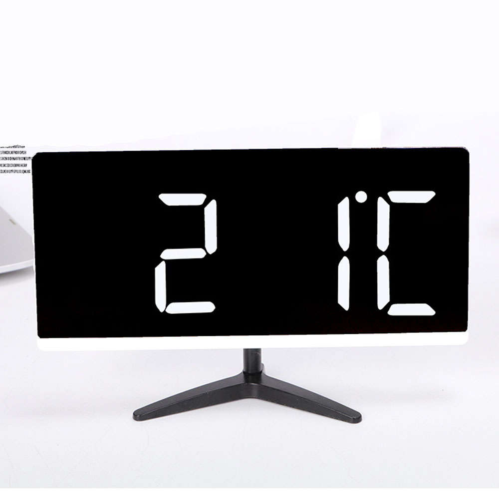 Multifunction Table Desktop Digital LED Mirror Alarm Clock