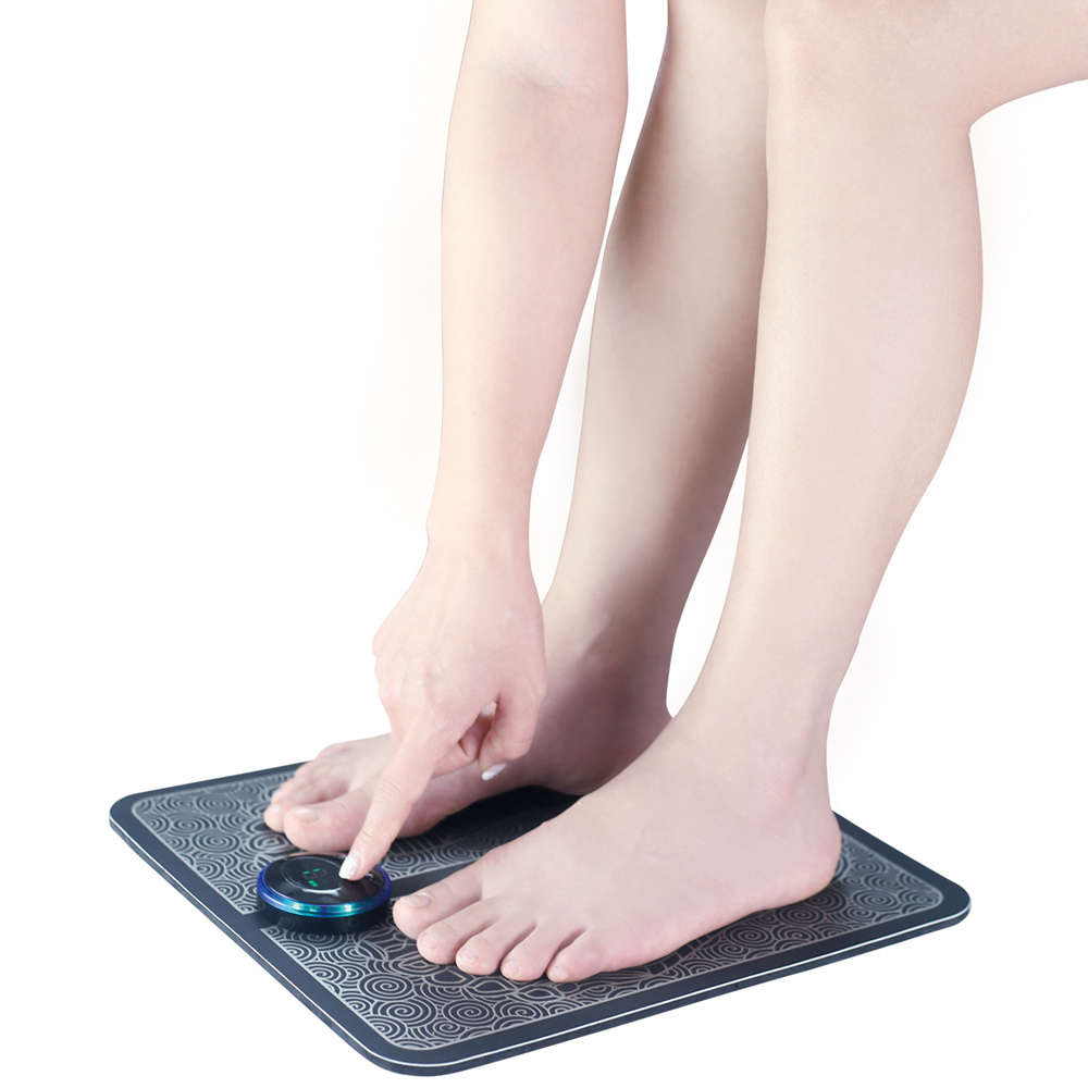 Rechargeable EMS Physiotherapy Wireless Muscle Stimulator Foot Massager