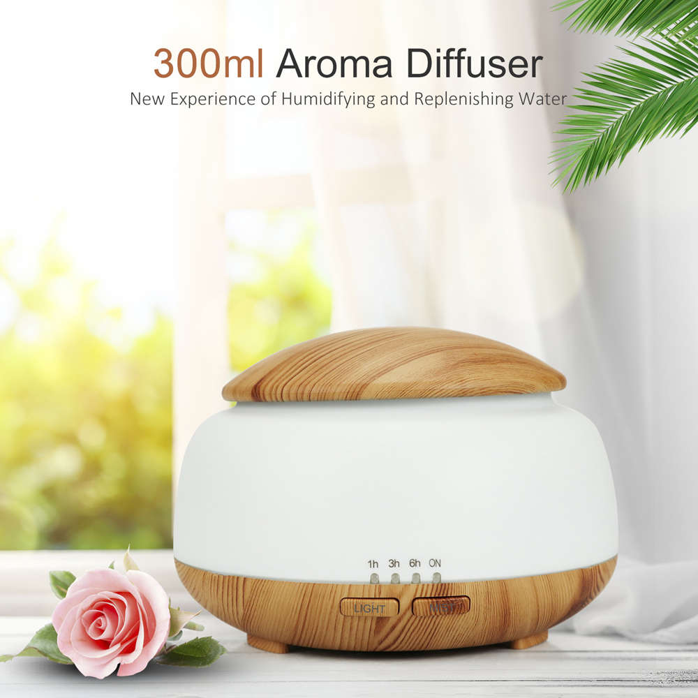 300ML Essential Oil Diffuser Ultrasonic Air Humidifier