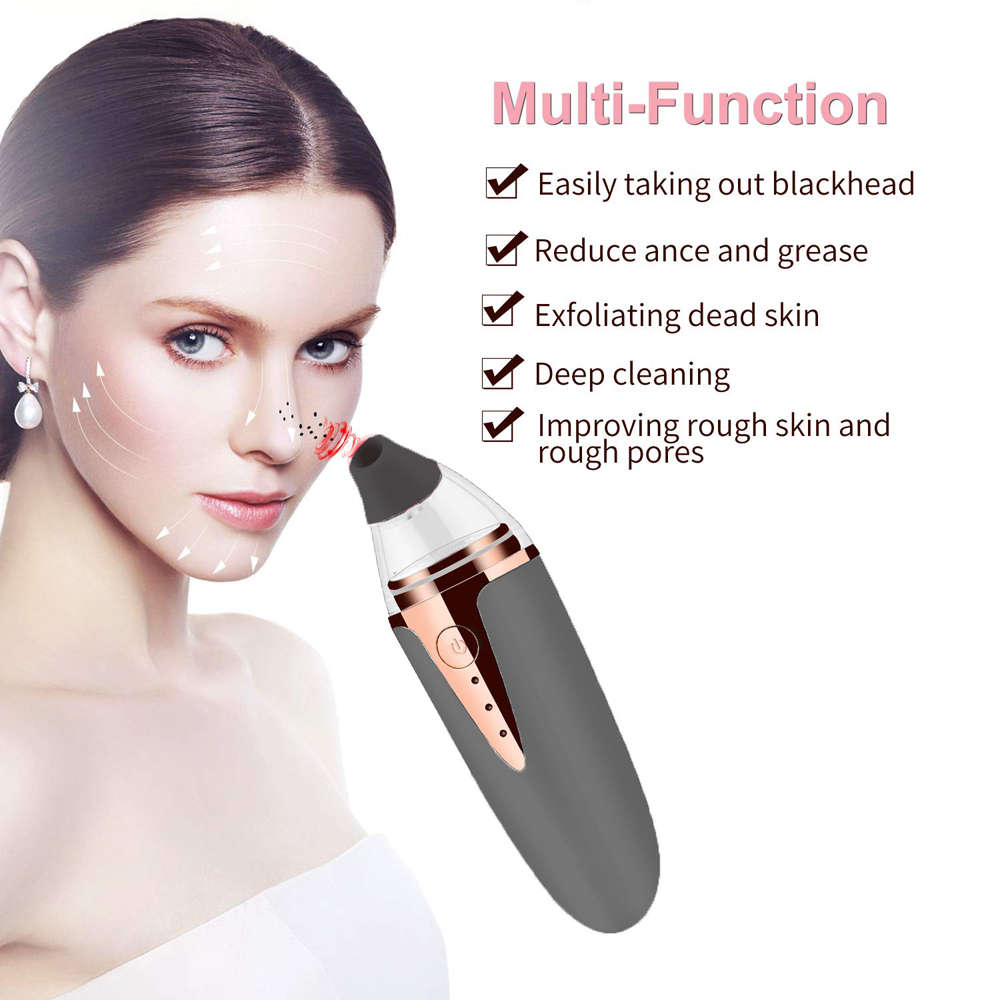 Rechargeable Blackhead Remover Vacuum Electric Facial Pore Cleaner