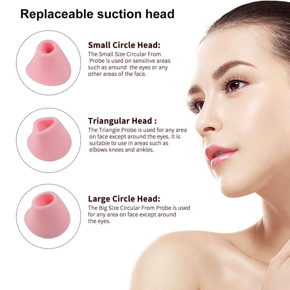 Rechargeable Blackhead Remover Vacuum Electric Facial Pore Cleaner