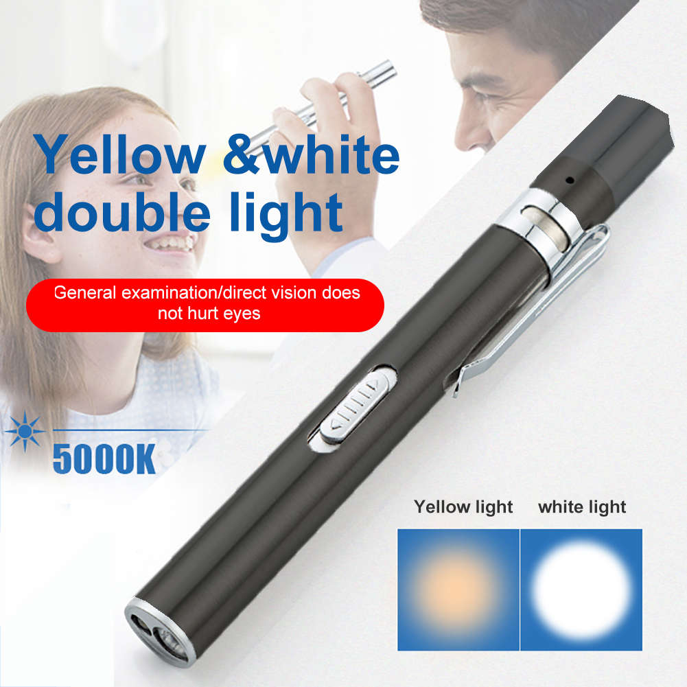 USB Rechargeable Handy Pen Light Flashlight