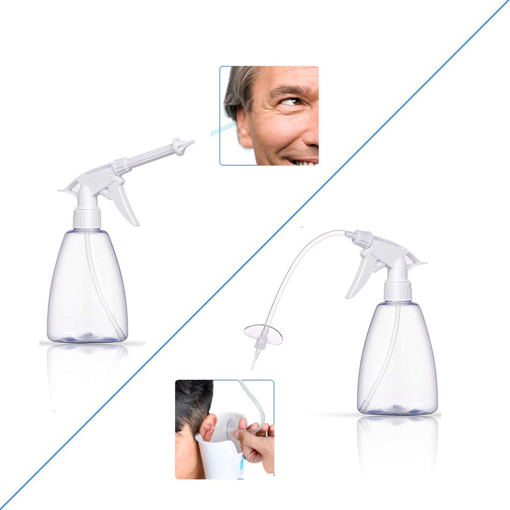 Ear Irrigation Washer Bottle System Ear Wax Removal Tool Cleaning Set