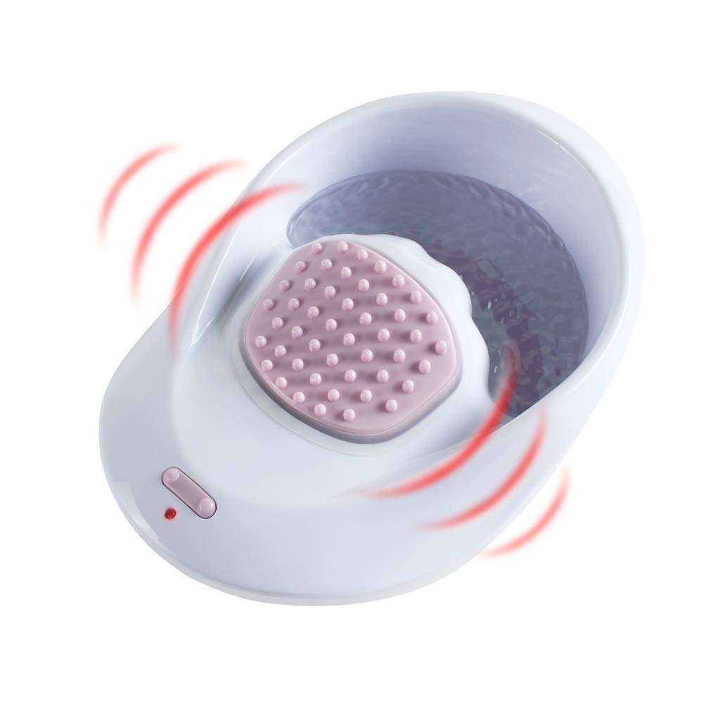 Electric Massage Nail Soaking Bowl Vibration Spa Massage Hand Bowl