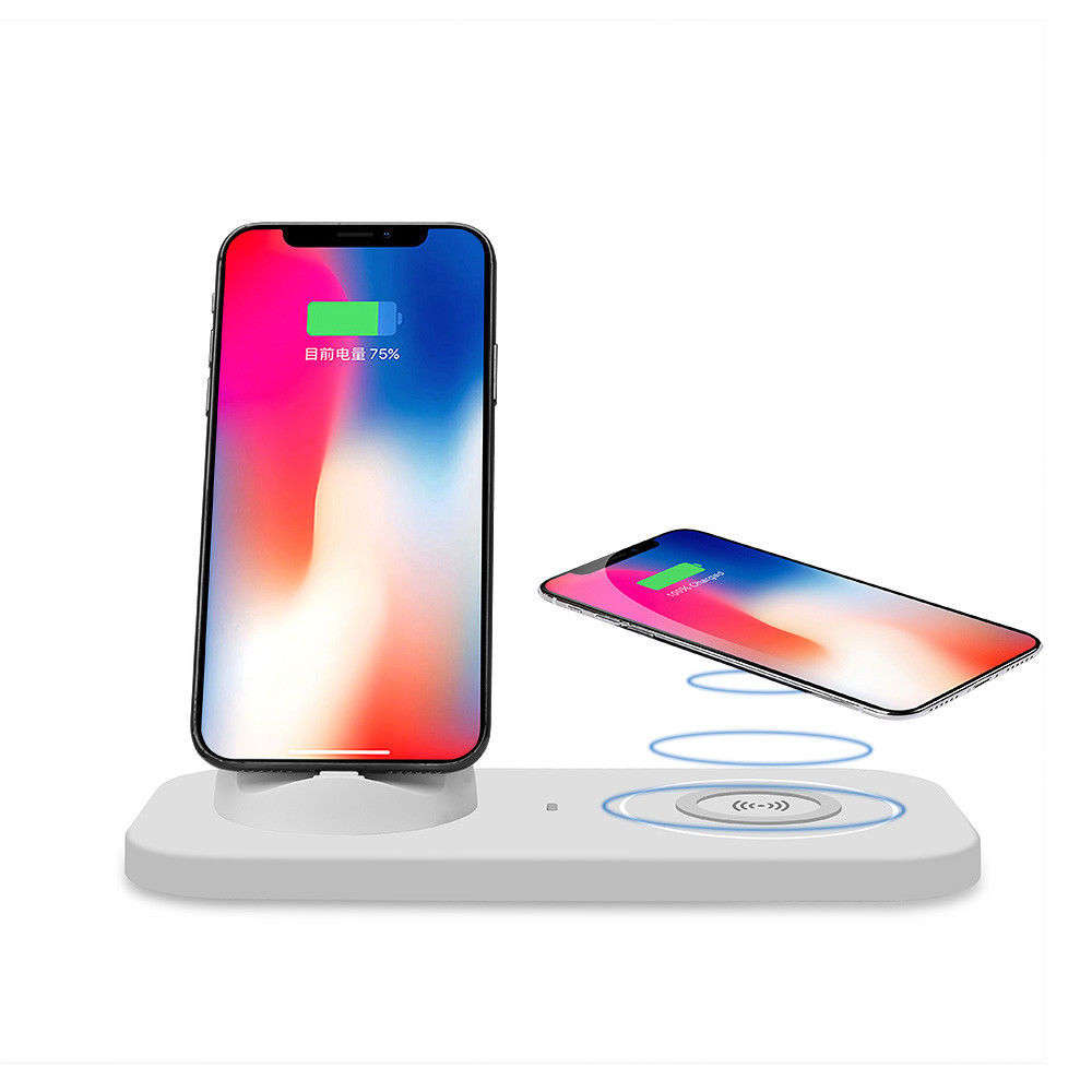 QI Wireless Charger Fast Charging Stand Dock For Cell Phone
