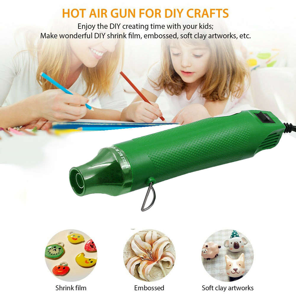 300W DIY Using Heat Air Gun Electric Heater Temperature Gun