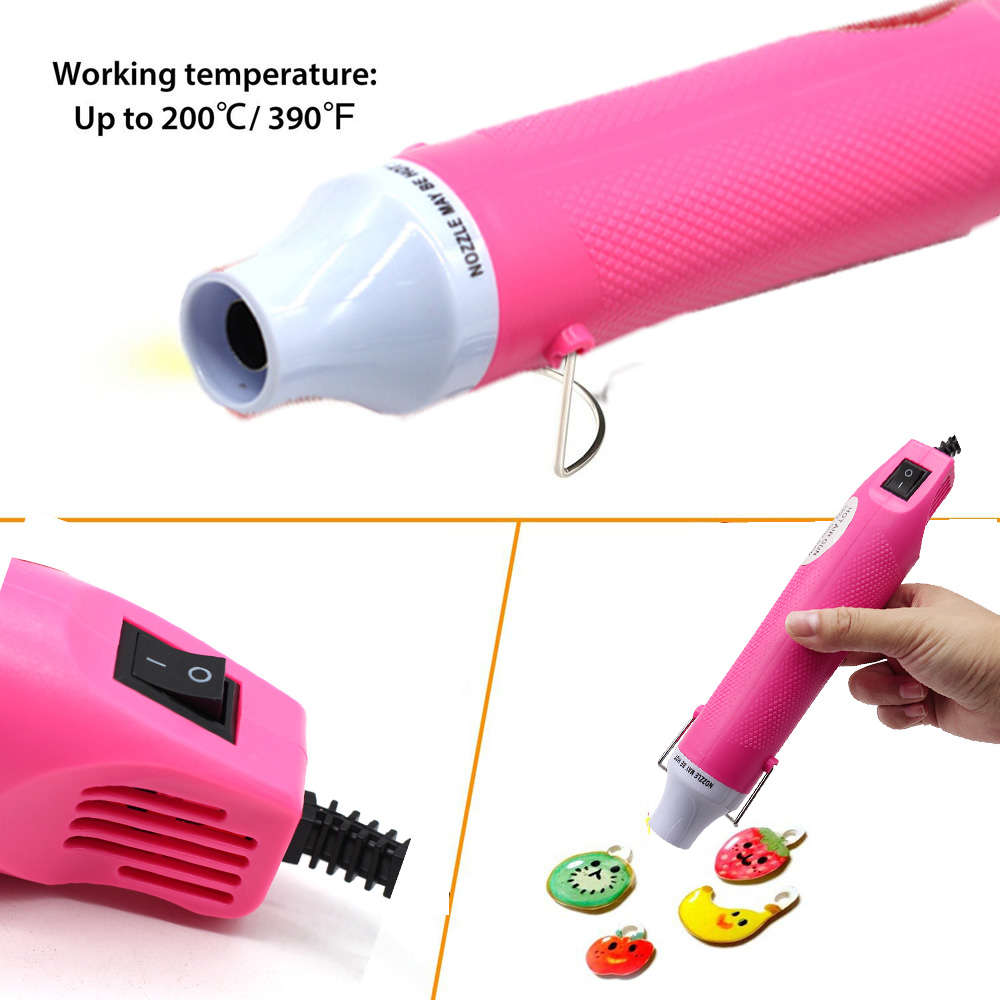 300W DIY Using Heat Air Gun Electric Heater Temperature Gun