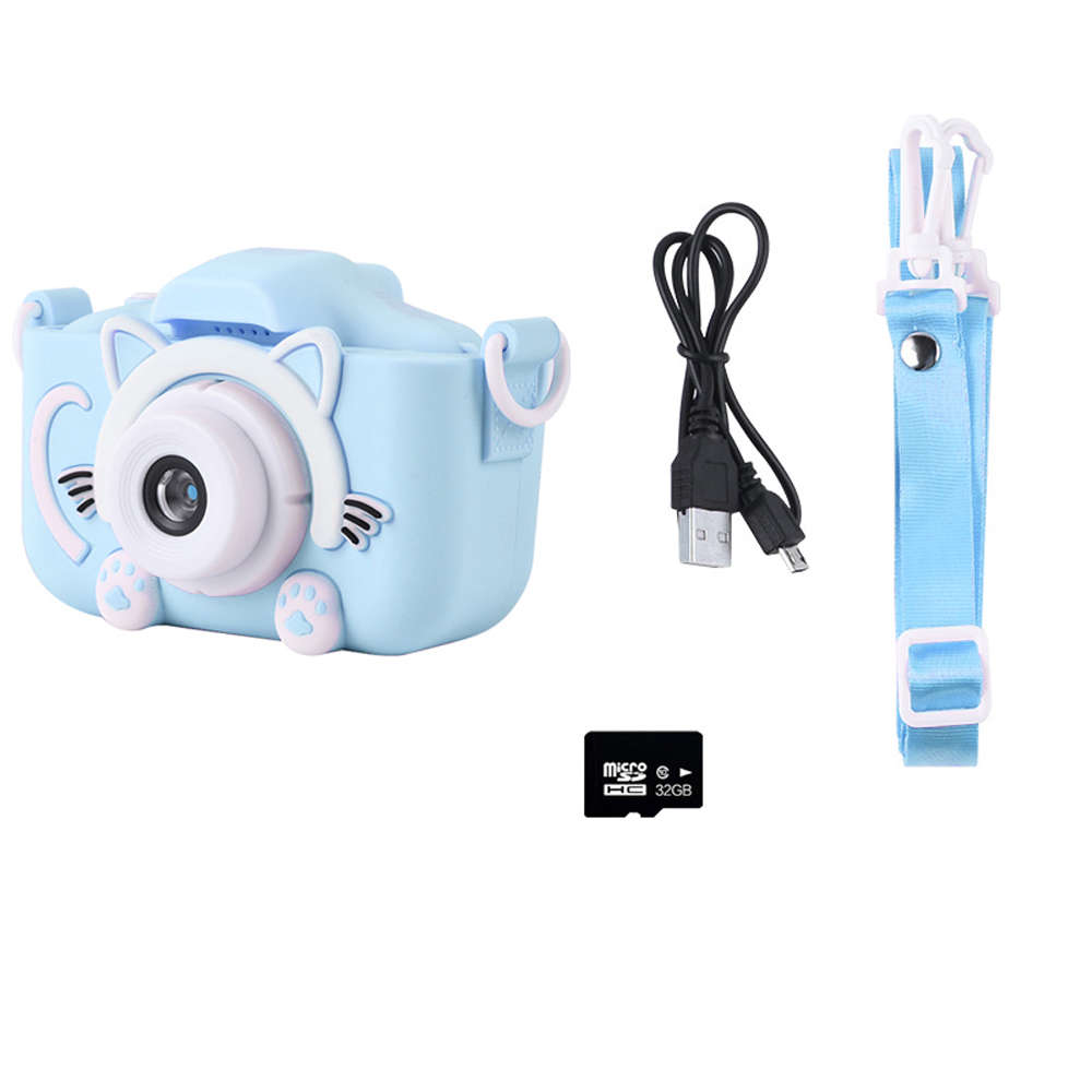 2.0 Inch Digital Kids Toy Camera with 32GB TF Card for Children