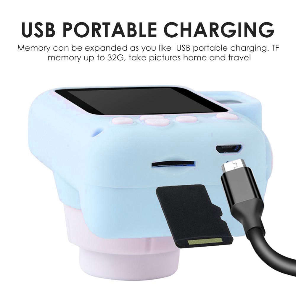 2.0 Inch Digital Kids Toy Camera with 32GB TF Card for Children