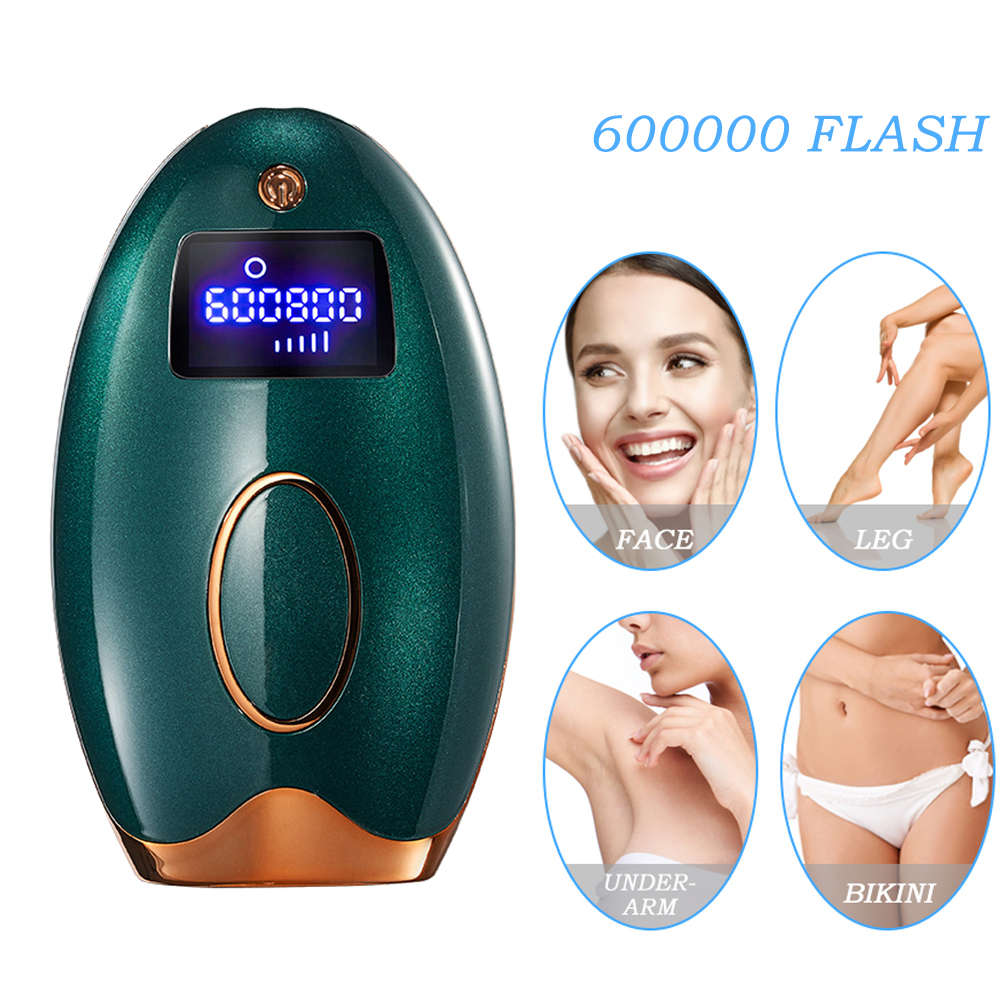 LCD Display Professional Permanent Laser IPL Hair Removal Epilator-Green