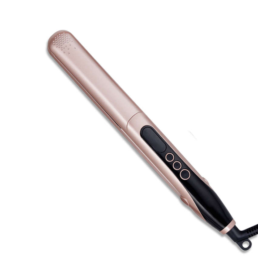 2 in 1 LCD Display Ceramic Hair Straightener Curling Iron