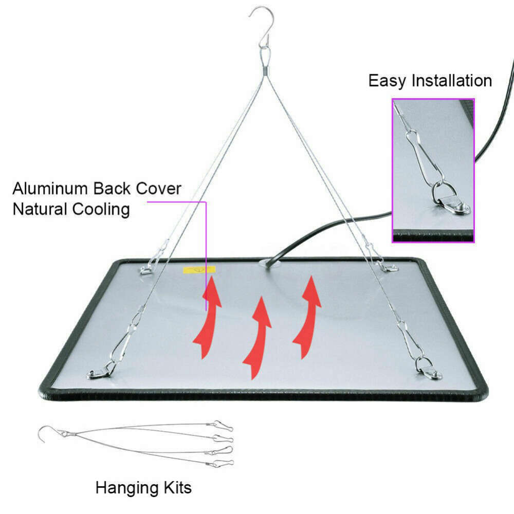 Full Spectrum Ultrathin Plant Lighting LED Grow Light For Plants Flowers
