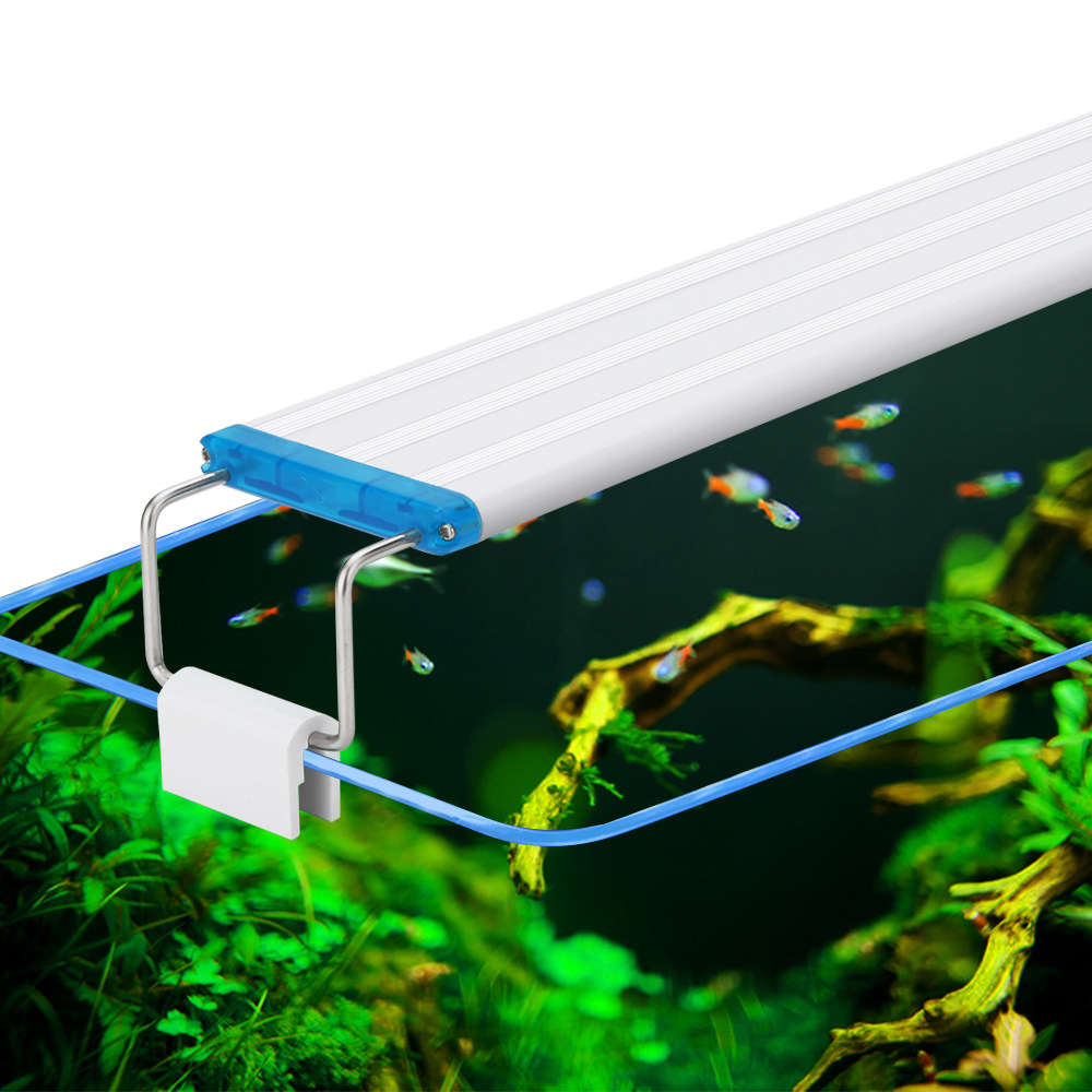 Aquarium LED Light Super Slim Fish Tank Aquatic Plant Grow Lighting Lamp