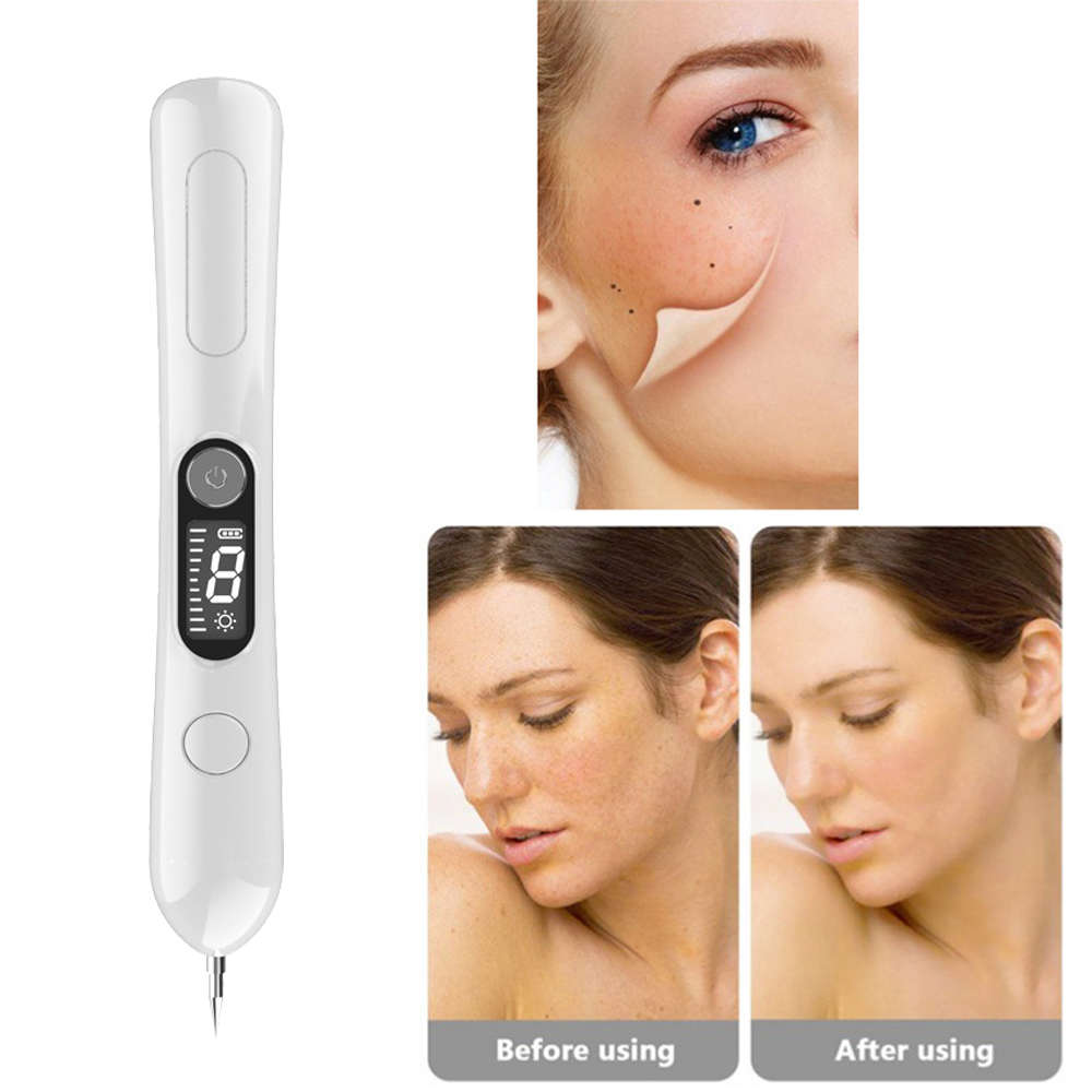 9 Grades USB Portable Freckle Spot Mole Removal Pen
