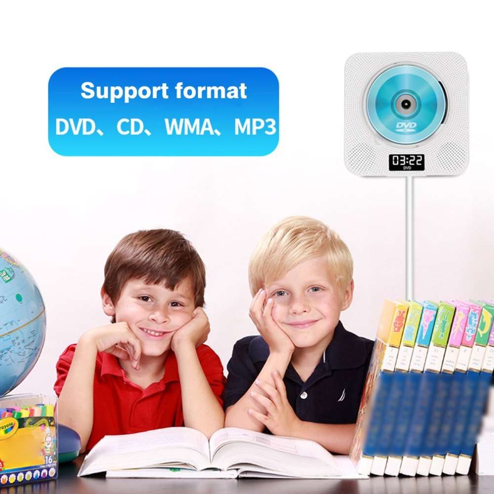 Wall Mounted Bluetooth CD Player LED Display Multifunction HDMI DVD Player