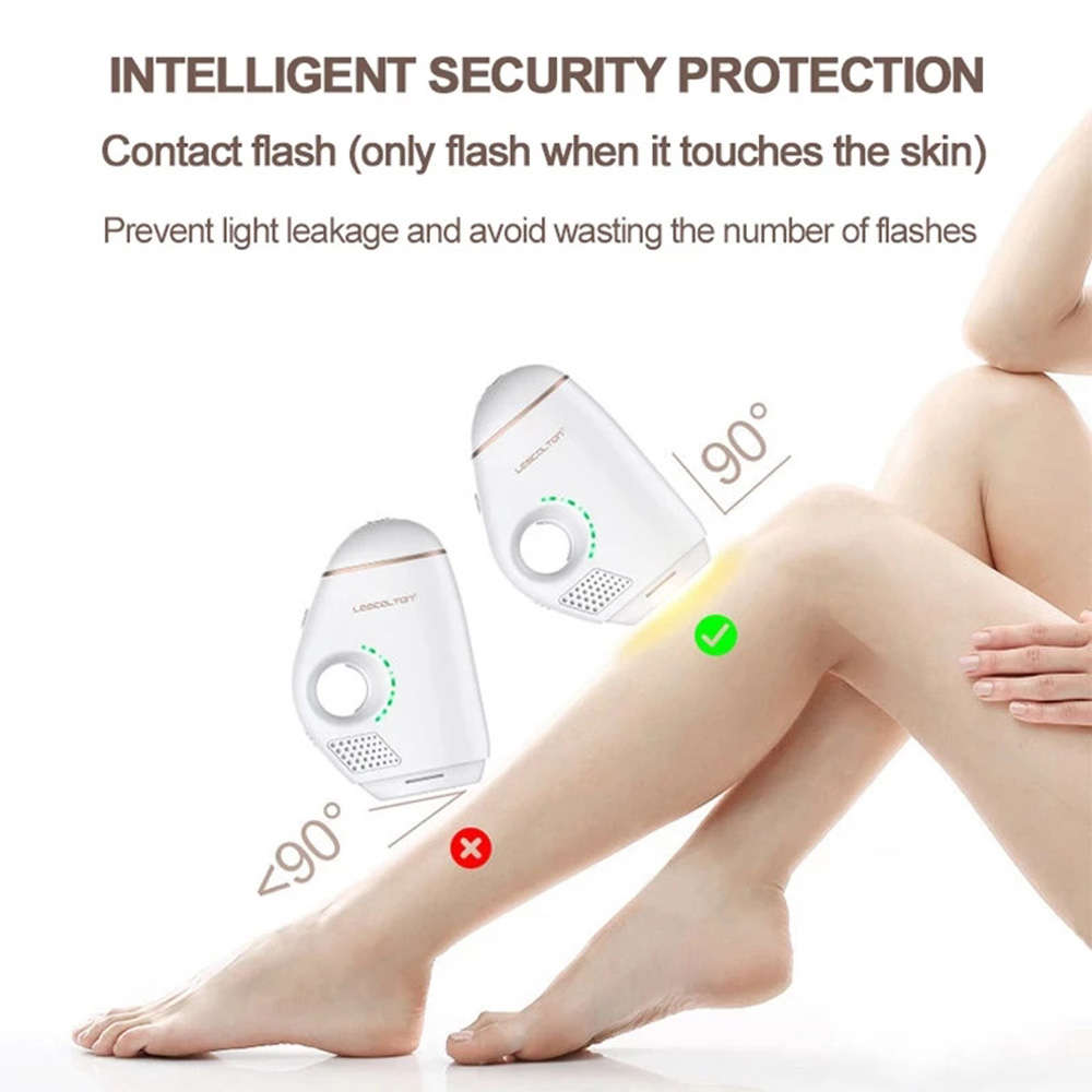 600000 Flash Home Permanent Painless Laser IPL Epilator