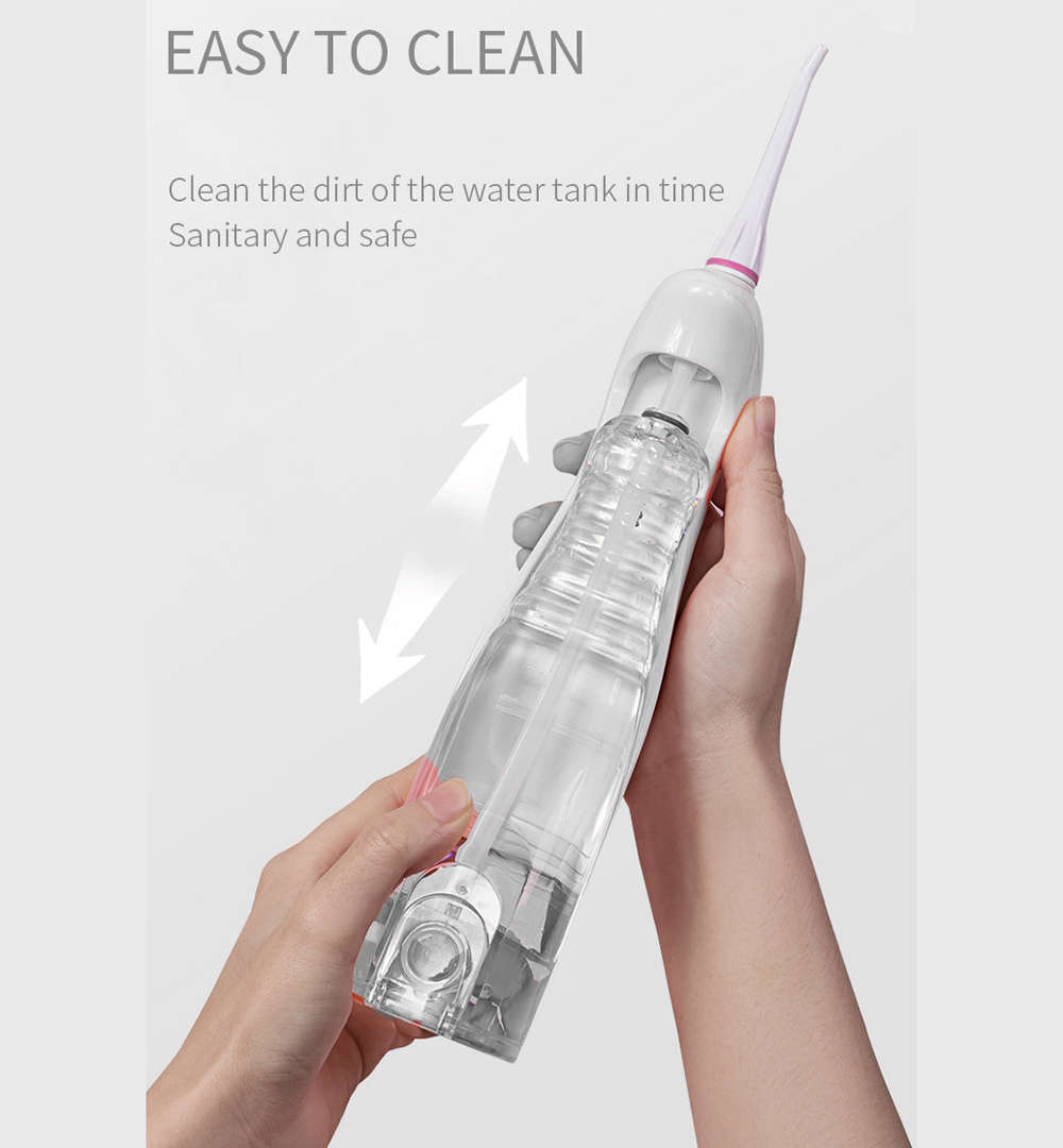 Portable Oral Irrigator Rechargeable Electric Water Dental Flosser