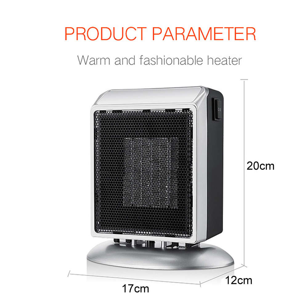 900W Electric Desktop Mini Winter Fan Heater for Home Office