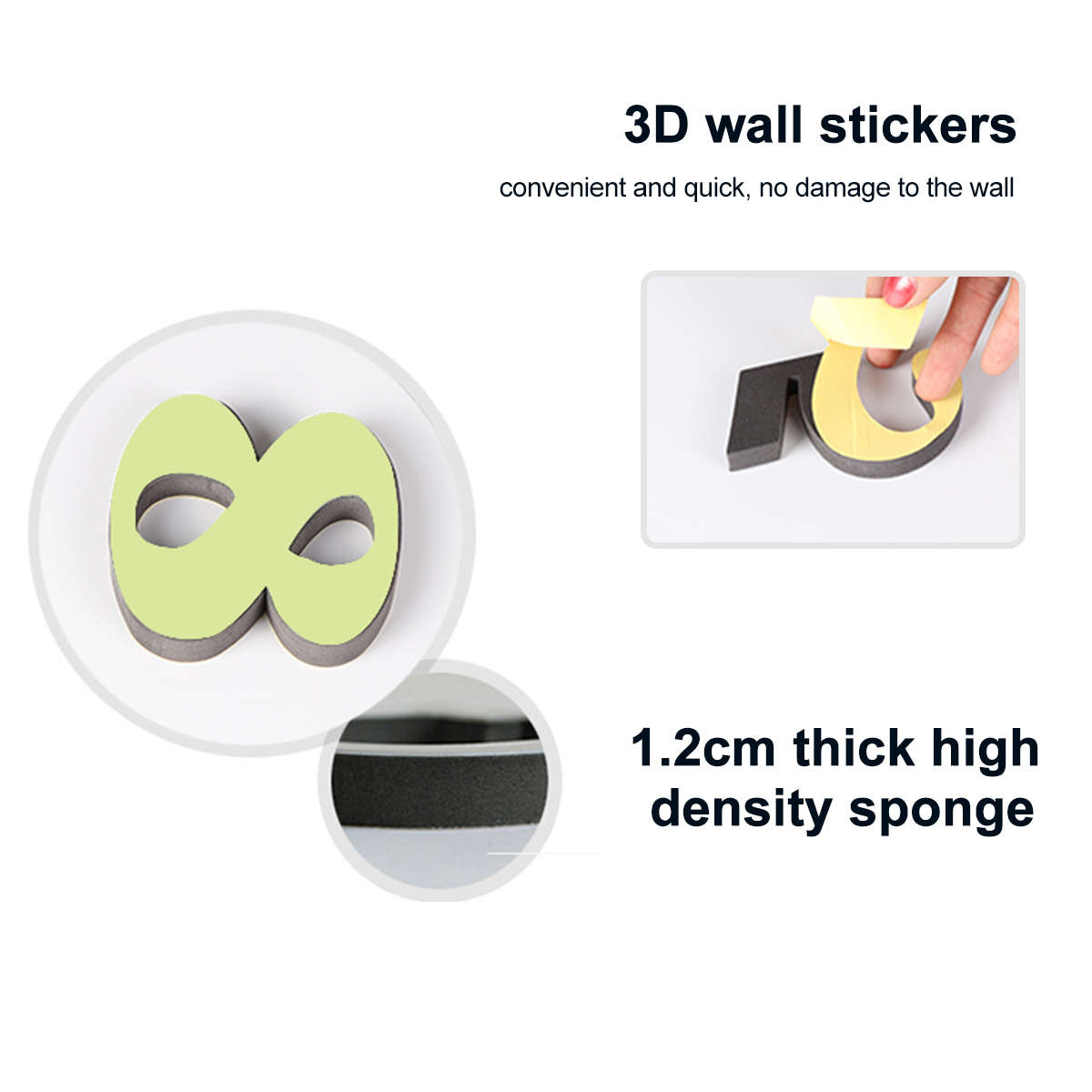 Luminous Wall Clocks Large 3D DIY Clock